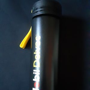 Mobil delvac tumbler water bottle starbucks camping hydro flask biking hiking